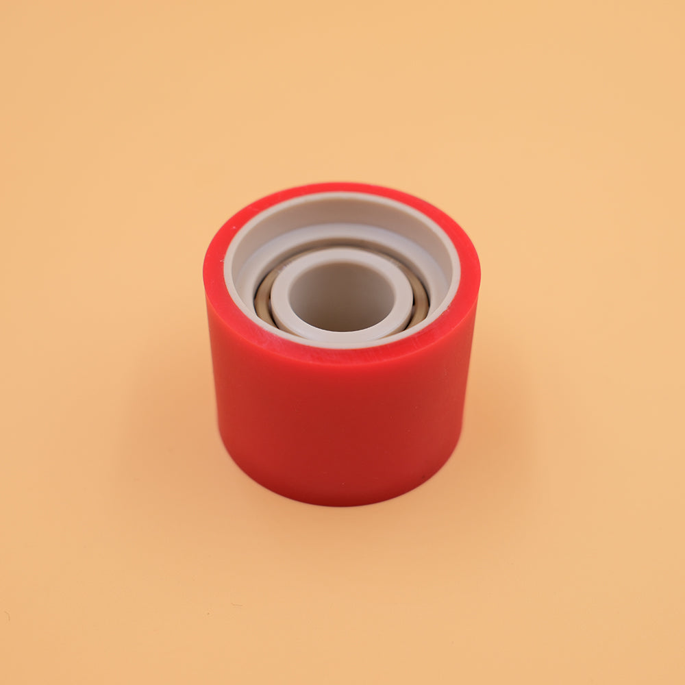 CNC PEEK bearing cover with PU