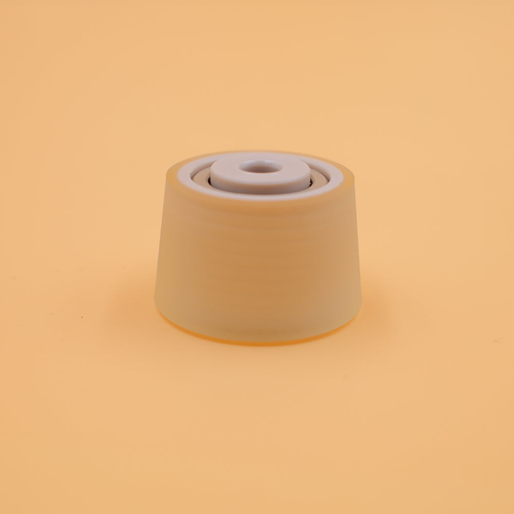 CNC PEEK bearing cover with PU