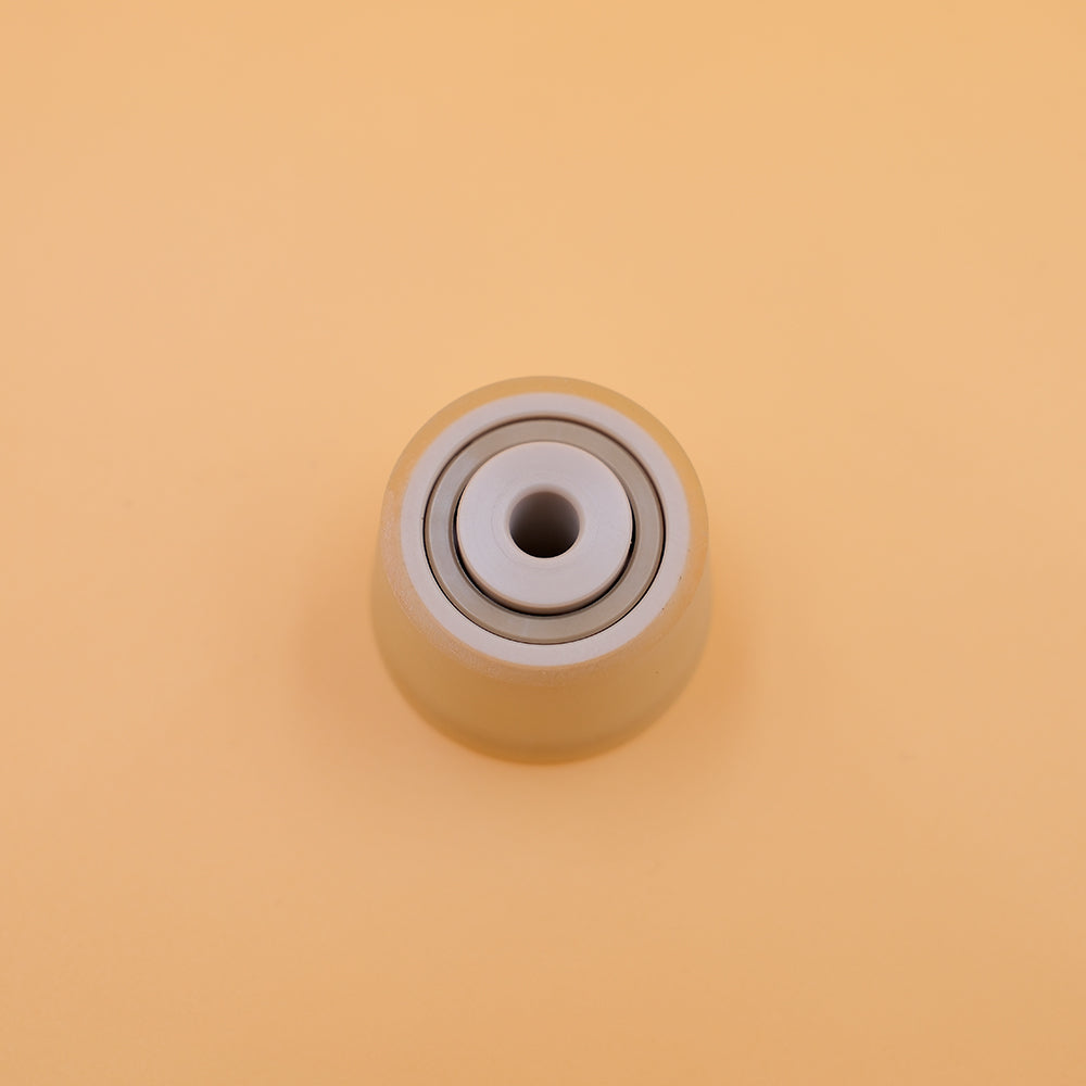 CNC PEEK bearing cover with PU