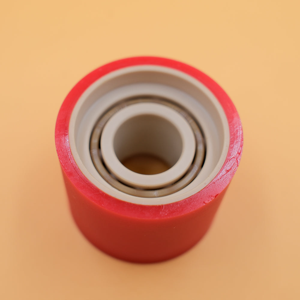 CNC PEEK bearing cover with PU