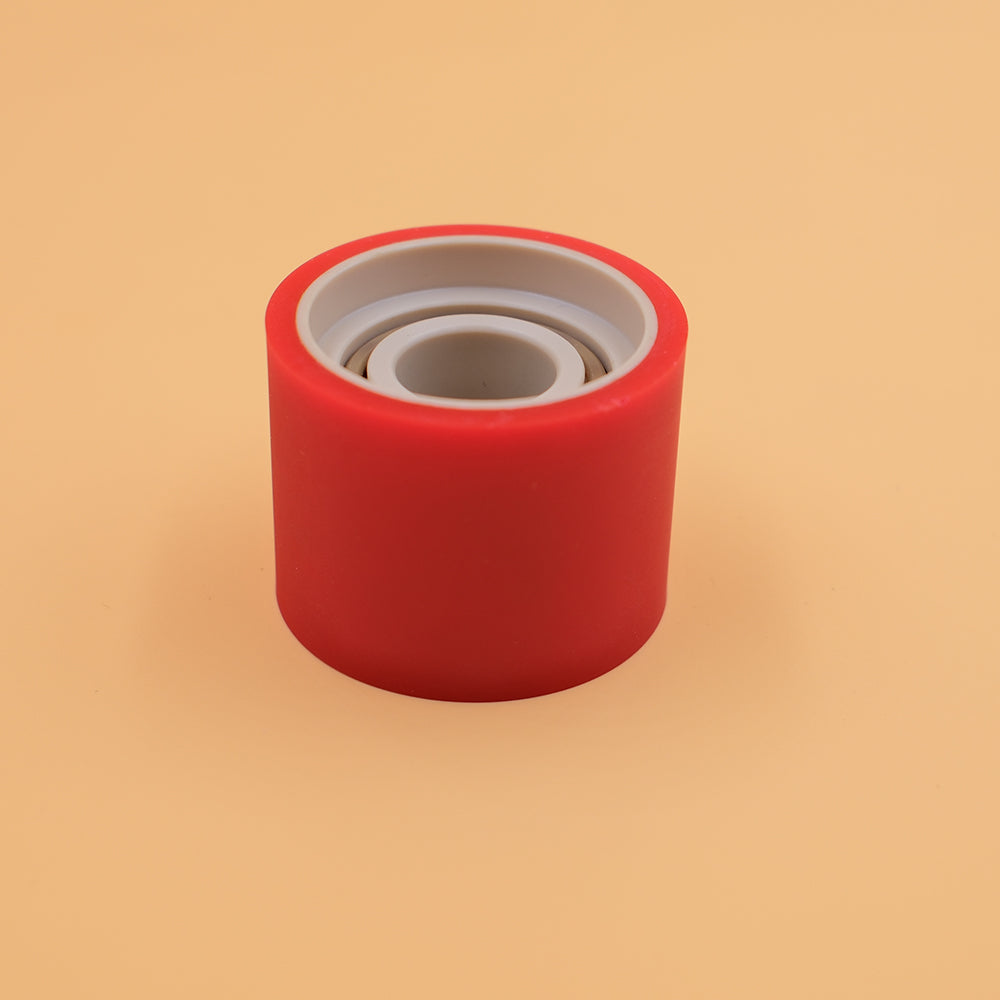 CNC PEEK bearing cover with PU