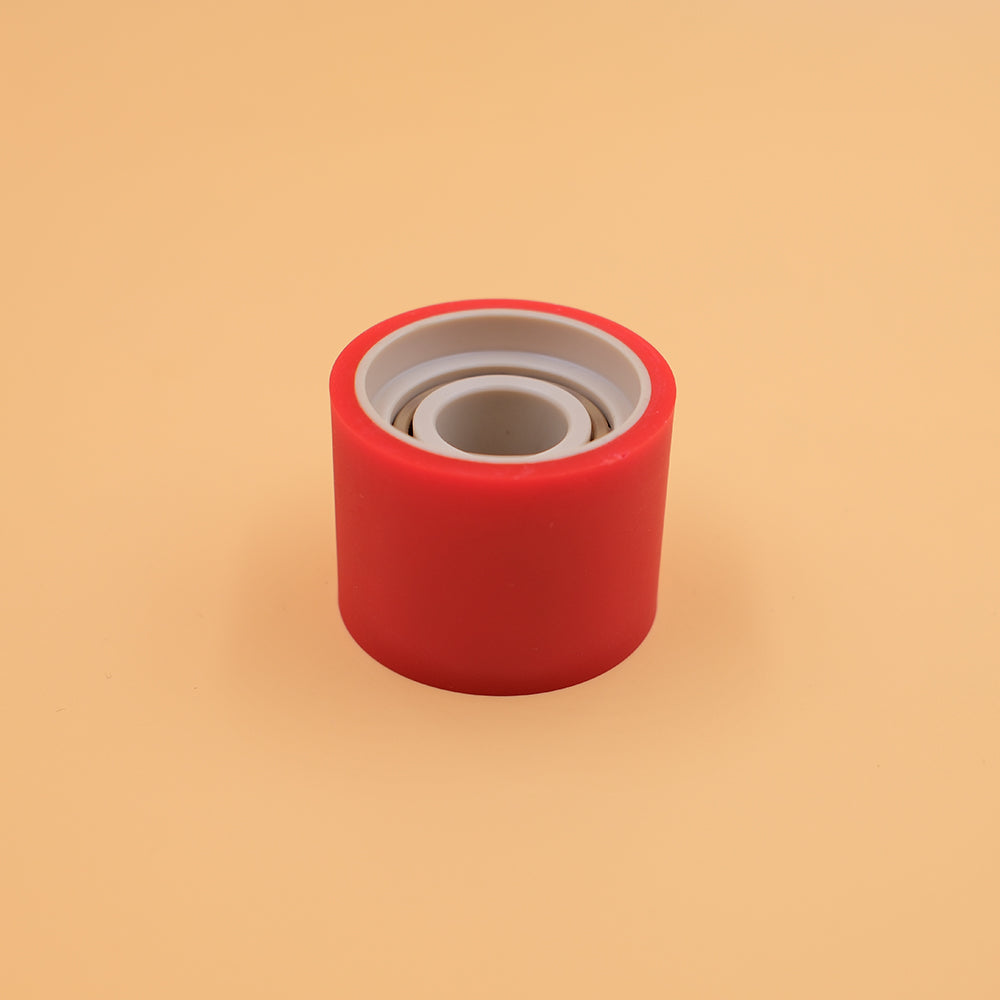 CNC PEEK bearing cover with PU