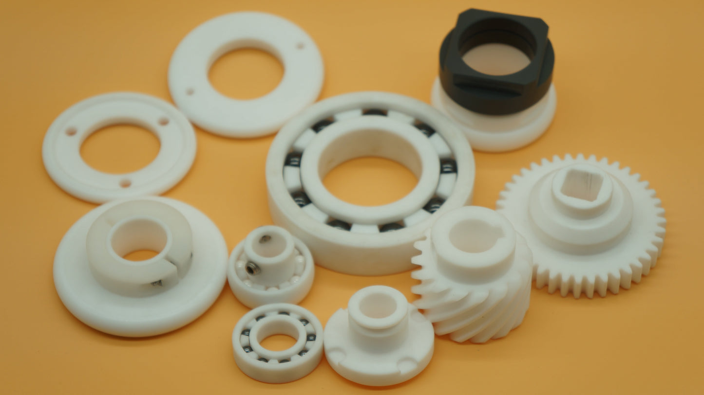 PTFE/PVDF/PCTFE corrosion-resistant plastic bearings