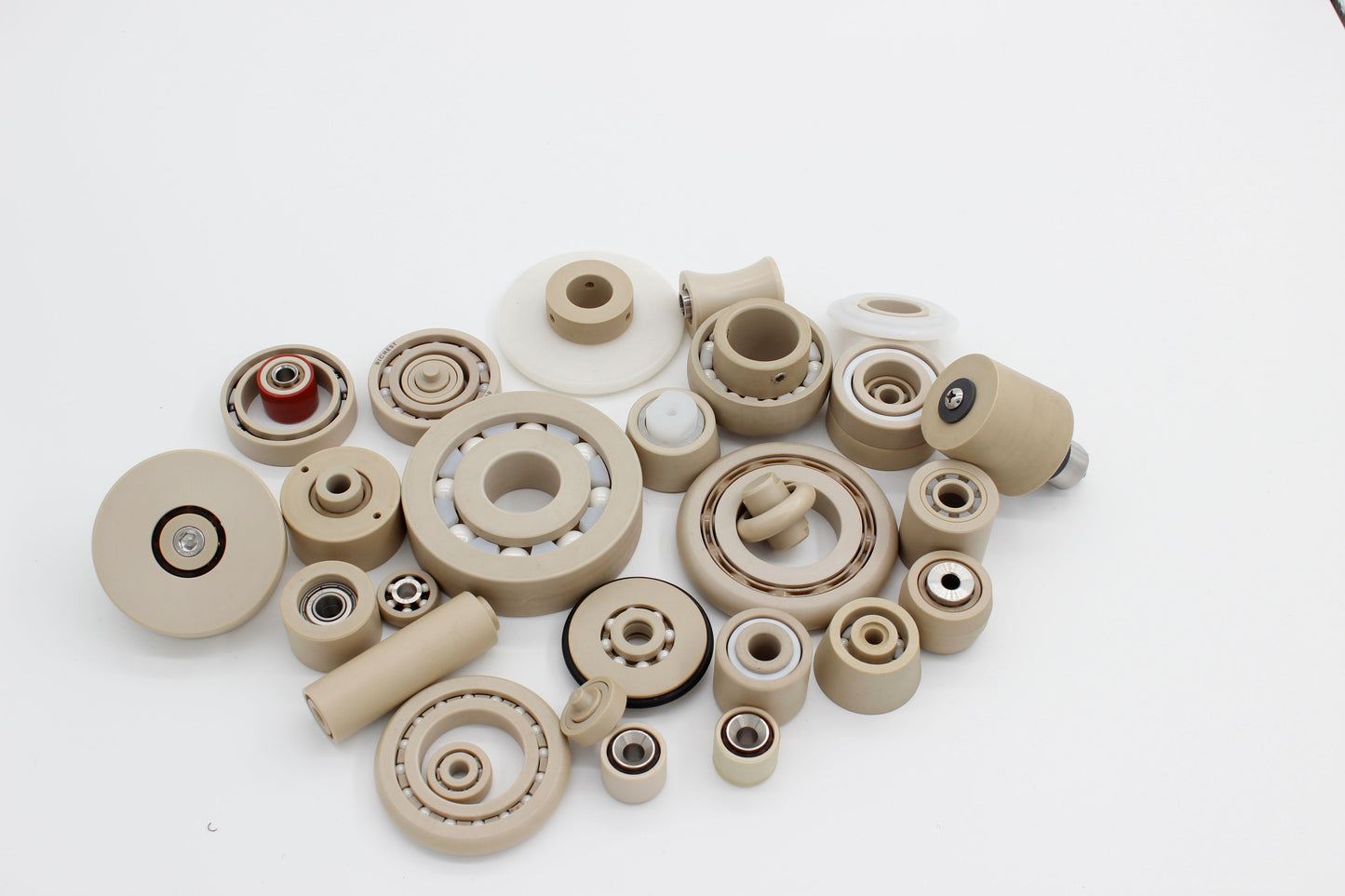 PEEK/PI/PPS high-temperature resistant plastic bearings