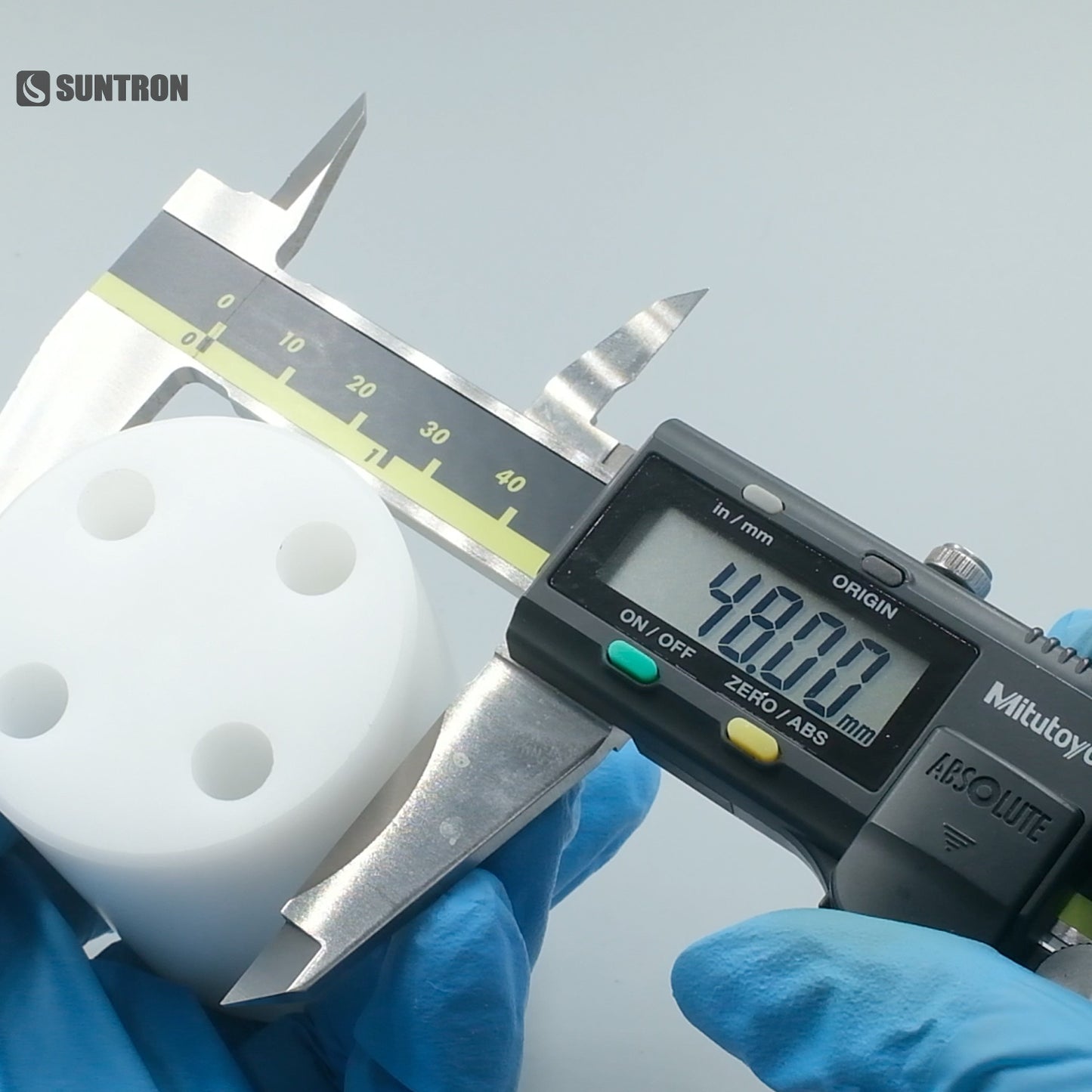 CNC Machined POM Rotary Distribution Disc | Precision Flow Control Component for Automation Systems