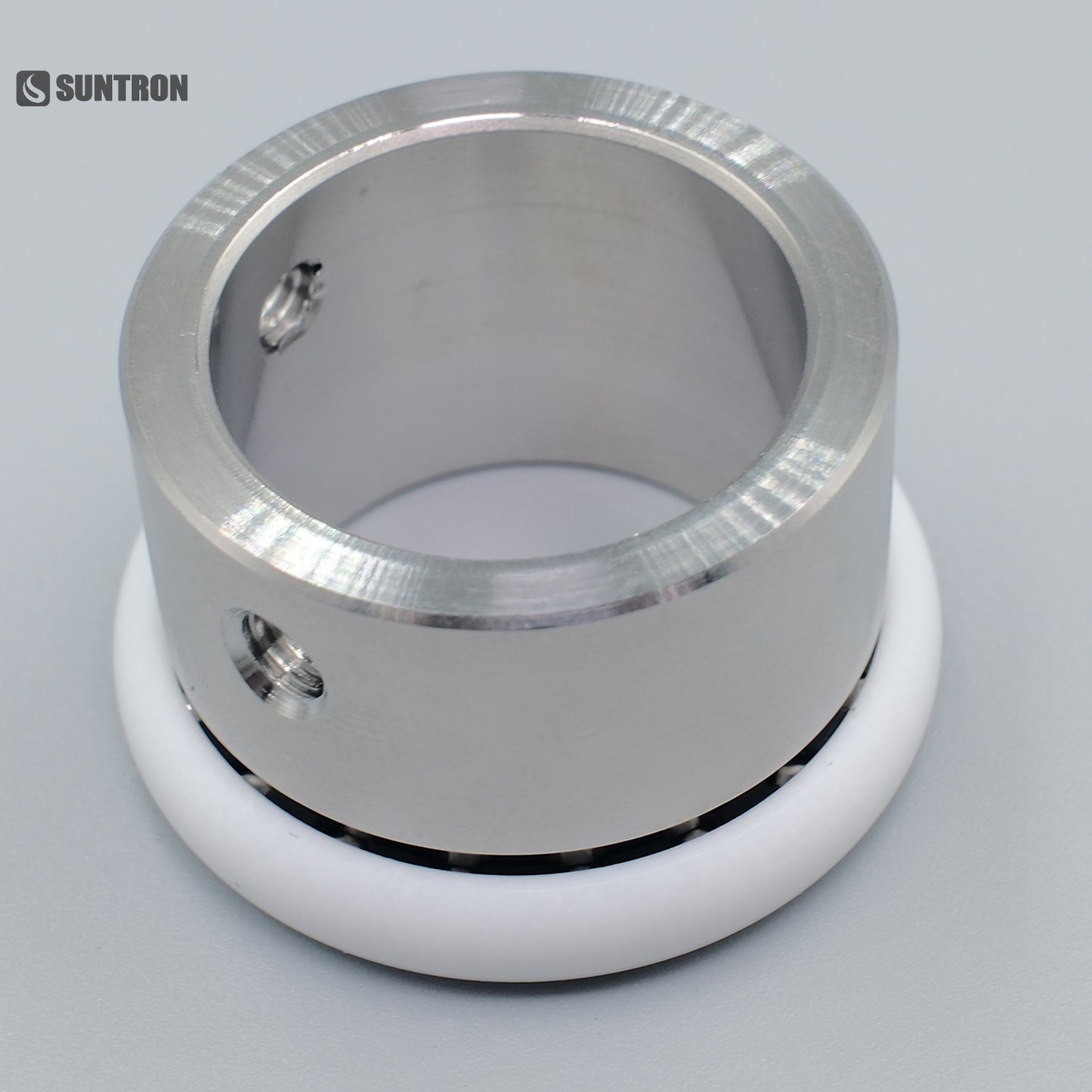 PTFE Crowned Guide Roller for Glass & LCD Transfer Systems