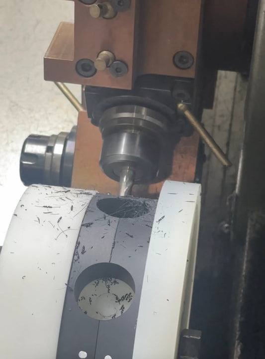 ESD PTFE Bearing Holder: CNC Machining a Two-Piece Split Design