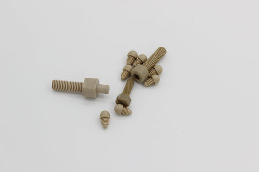 peek nut and screw