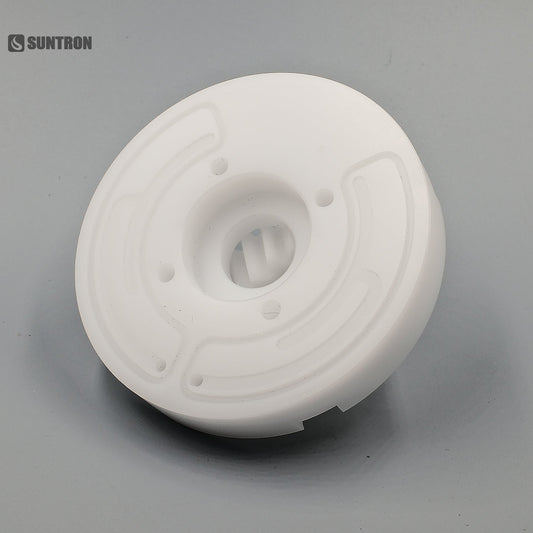 CNC Machined POM Rotary Distribution Disc for Precision Automation Systems