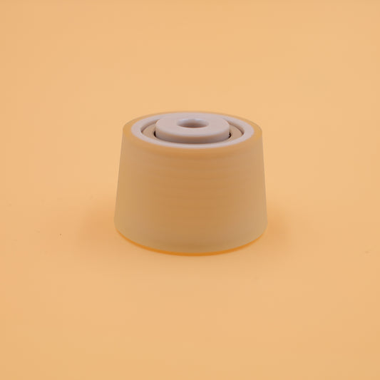 CNC PEEK bearing cover with PU