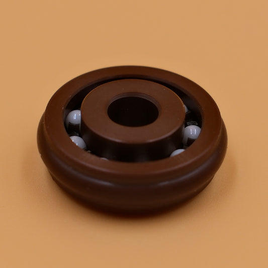 CNC Machined Polyimide groove ball bearing with ceramic balls