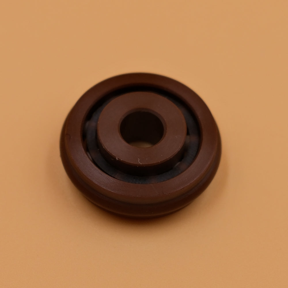 CNC Machined Polyimide groove ball bearing with ceramic balls