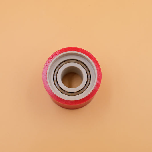 CNC PEEK bearing cover with PU