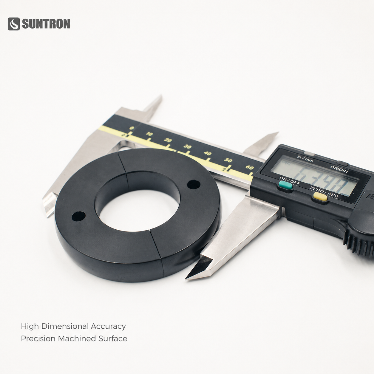 ESD Polyimide Split Ring for Semiconductor Cleanroom Systems