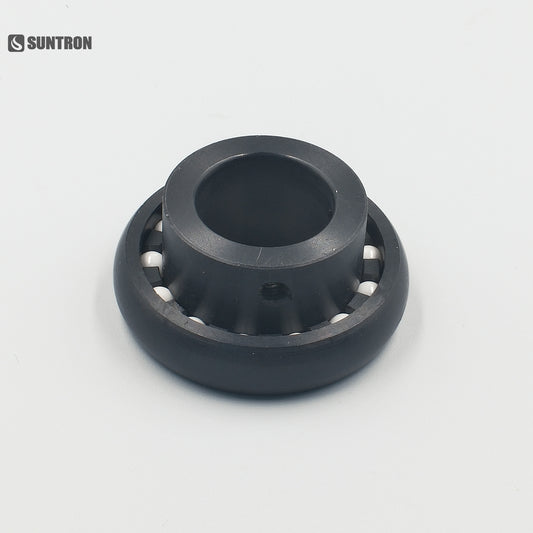 ESD UHMWPE Ceramic Guide Roller with Zirconia Balls for Cleanroom Motion Systems