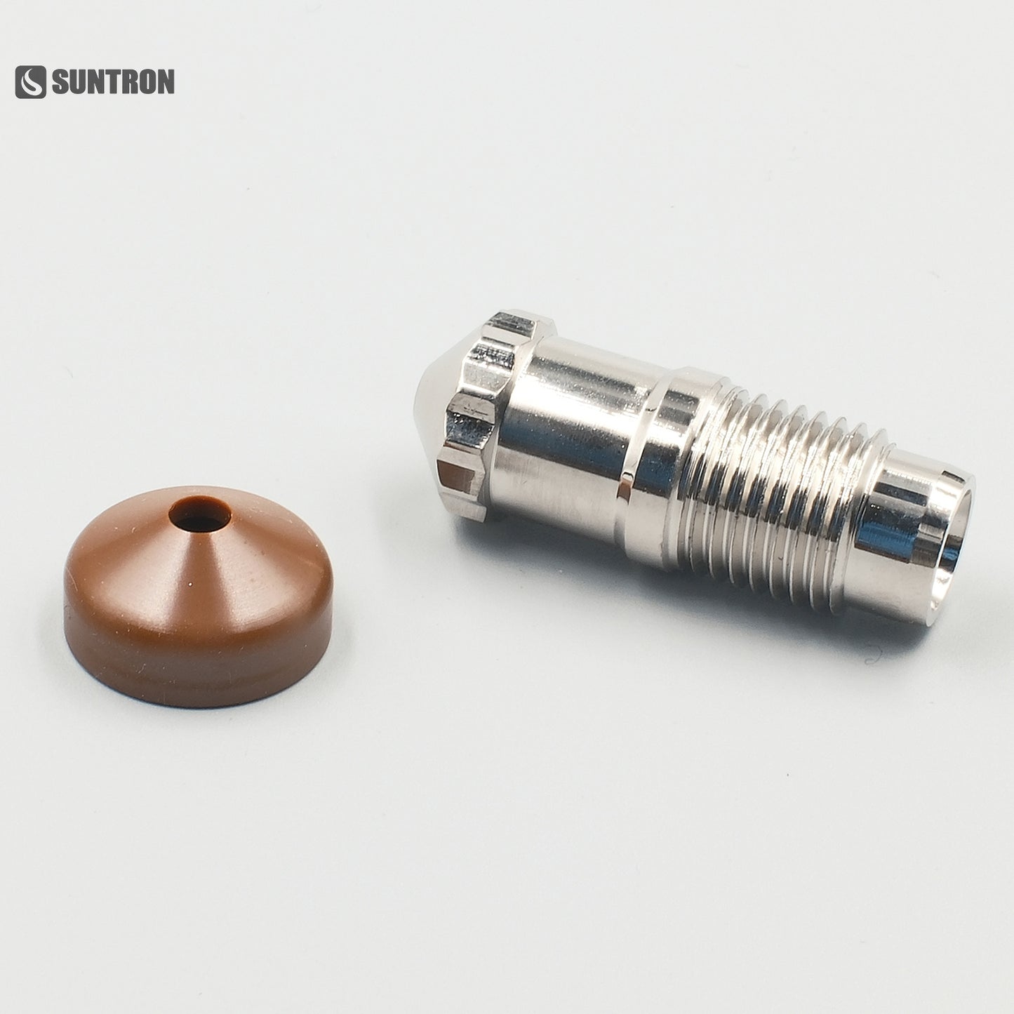 Beryllium Copper CuBe Hot Runner Nozzle with Polyimide Insulation Cap for Injection Molding Systems