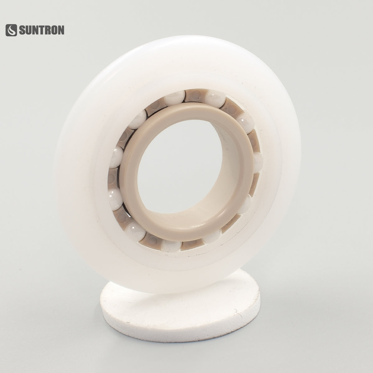 49mm UHMWPE PEEK Hybrid Ceramic Guide Roller with Zirconia Balls