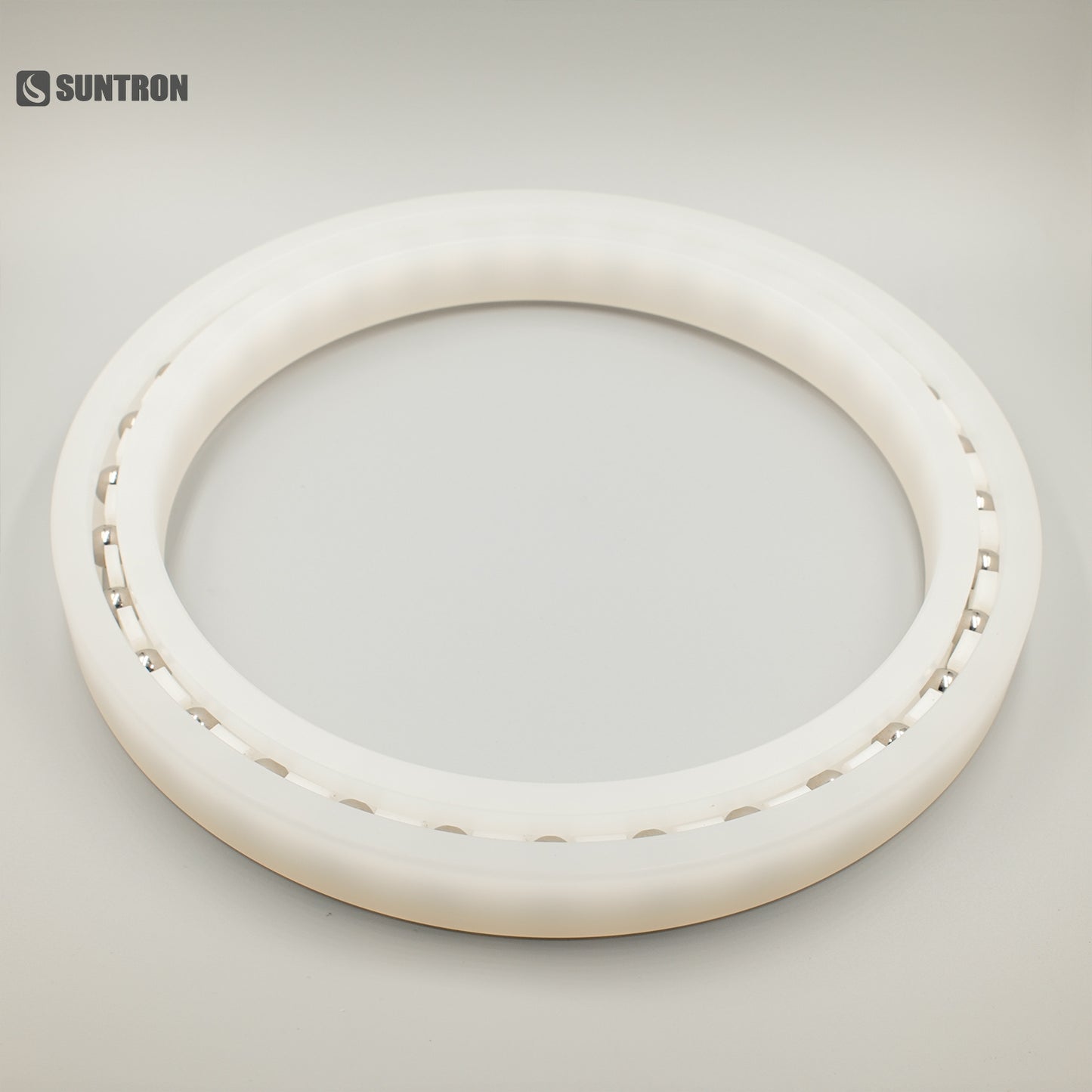 Large Diameter UHMWPE Plastic Bearing with Stainless Steel Balls