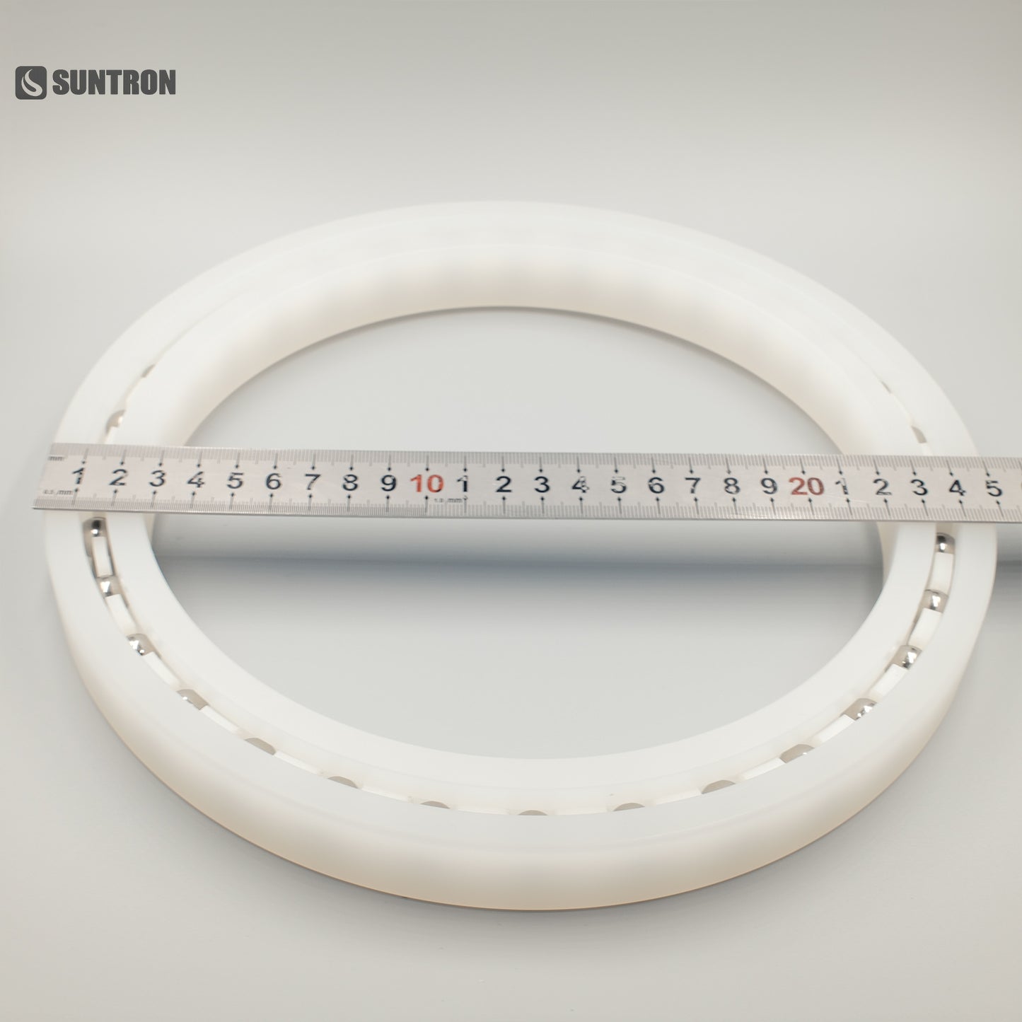 Large Diameter UHMWPE Plastic Bearing with Stainless Steel Balls