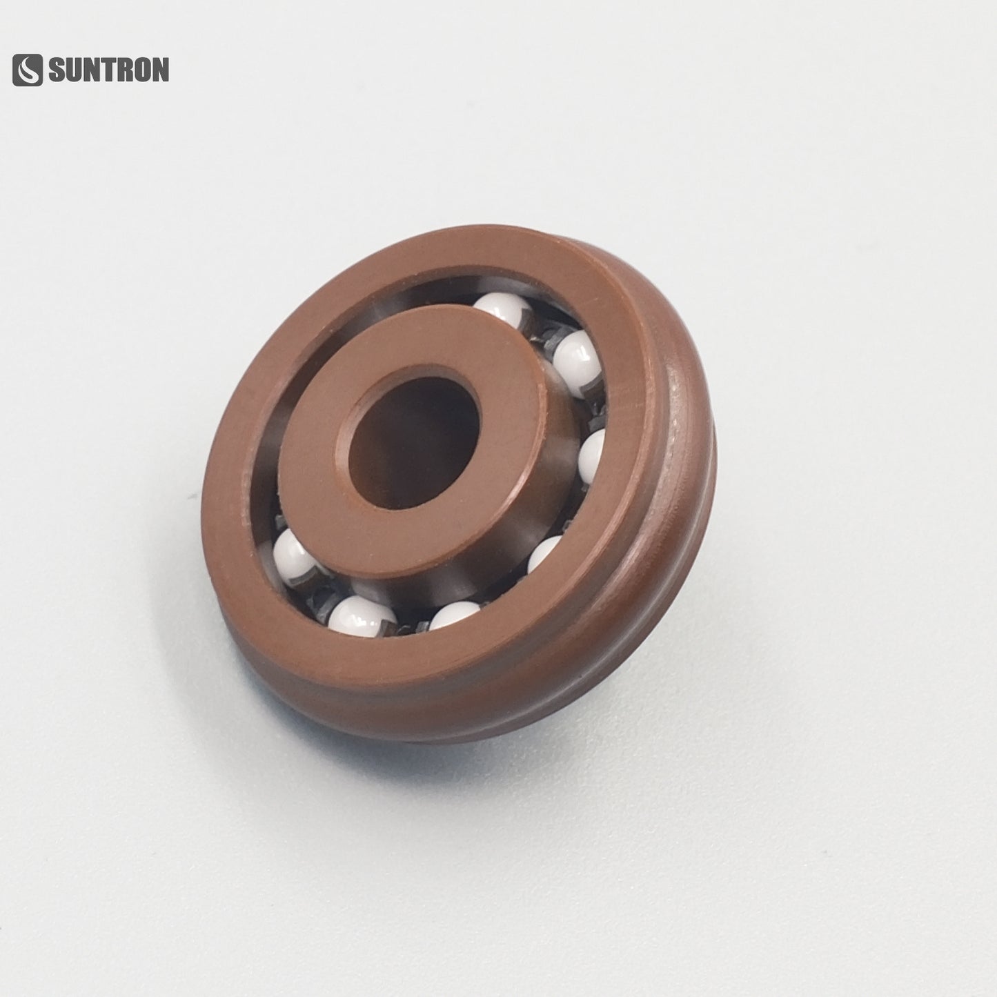 Precision Polyimide Crowned Bearing for Cleanroom & Semiconductor Equipment