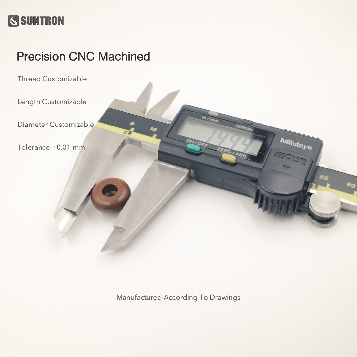 Custom Polyimide Guide Roller for Semiconductor & Cleanroom Equipment