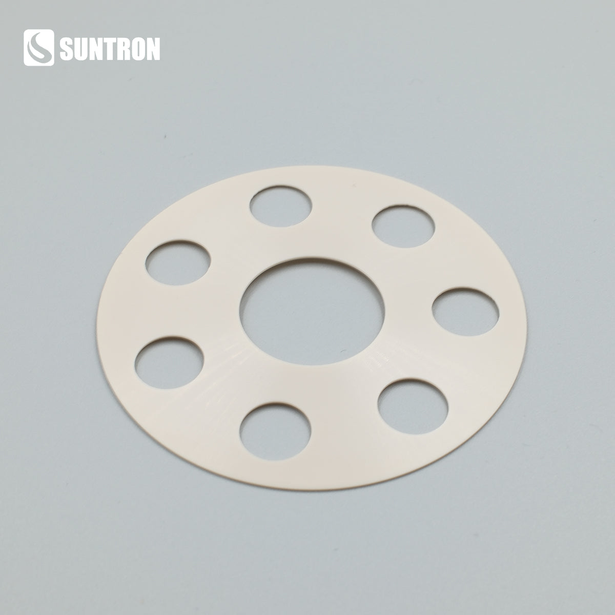 Custom CNC Machined PEEK Thin Spacer Washer 0.47mm Ultra Precision Insulation Shim