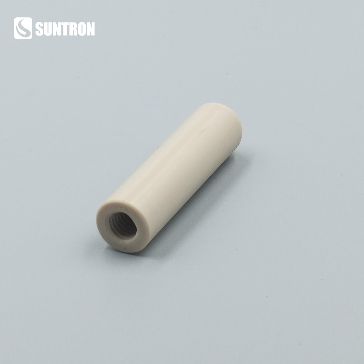 Custom PEEK Female Female Threaded Standoff CNC Machined High Temperature Insulating Spacer