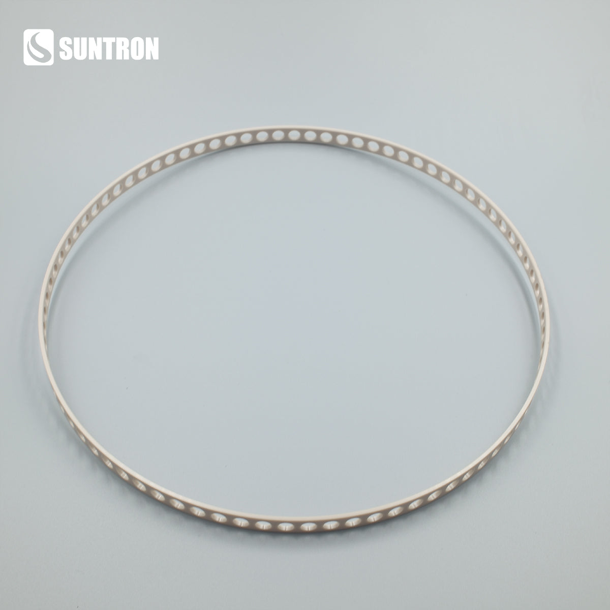 Custom CNC Machined PEEK Bearing Cage | Large Diameter Thin Section Retainer