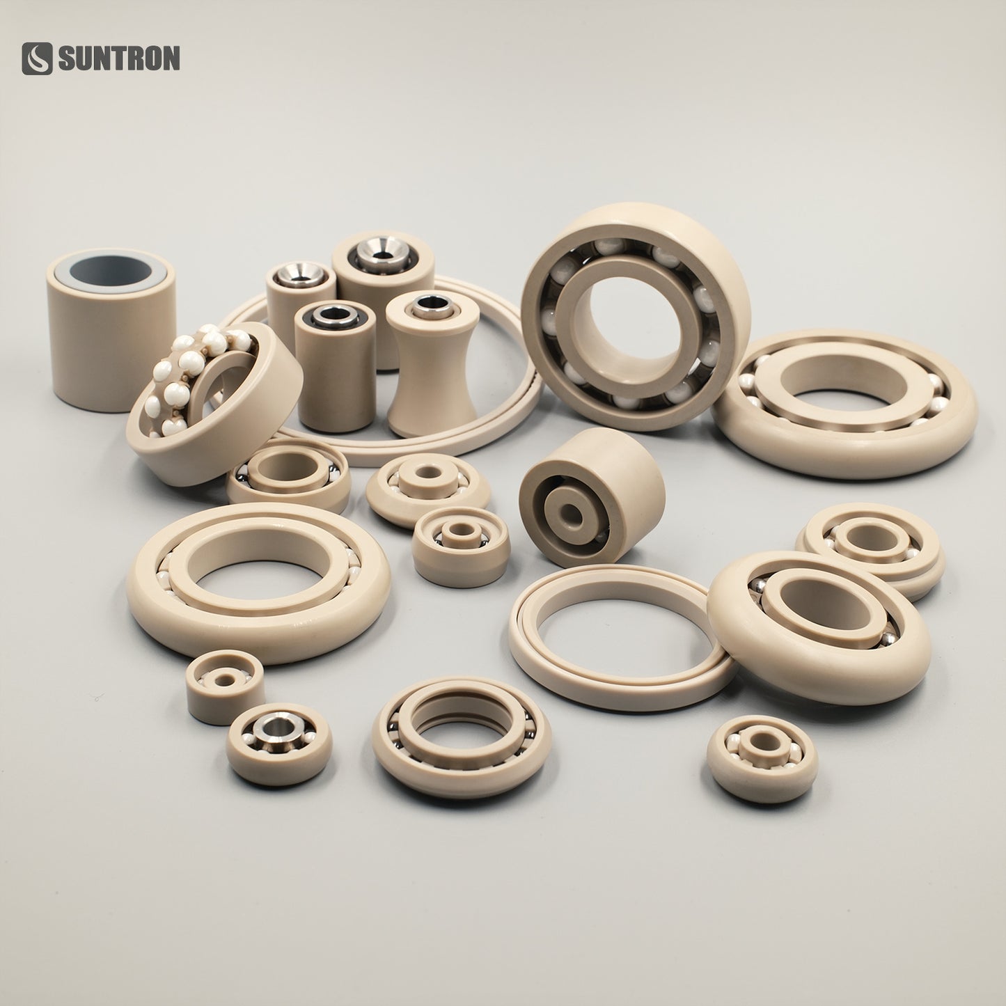 Custom CNC Machined PEEK Thin Spacer Washer 0.47mm Ultra Precision Insulation Shim