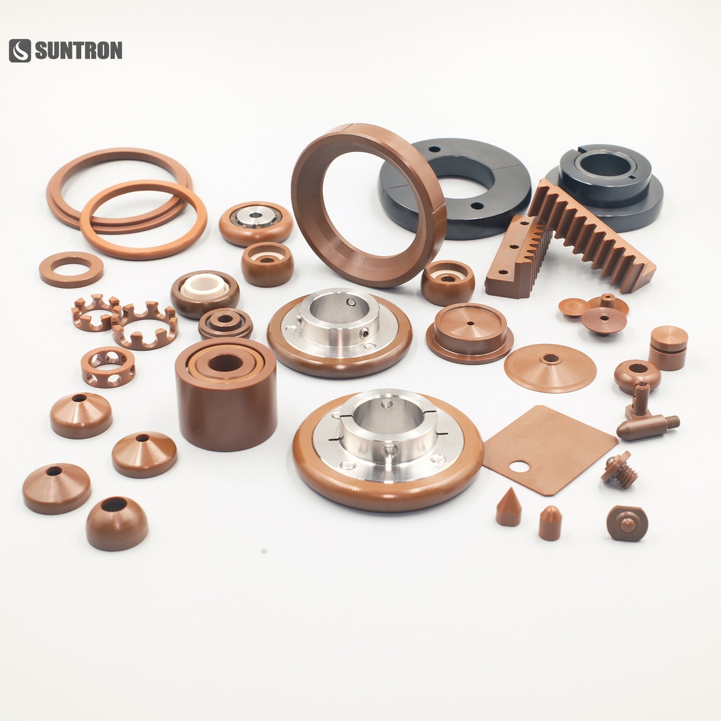 Precision CNC Machined Polyimide Locating Pin for Semiconductor Equipment