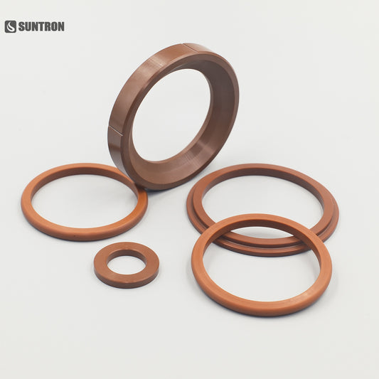 Custom CNC Machined Polyimide Ring for Semiconductor & High Temperature Applications
