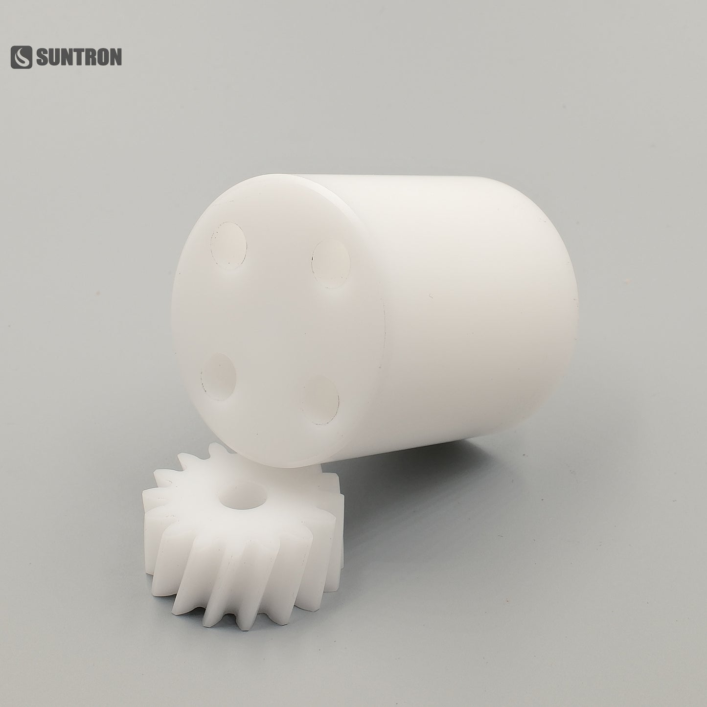 CNC Machined POM Rotary Distribution Disc | Precision Flow Control Component for Automation Systems
