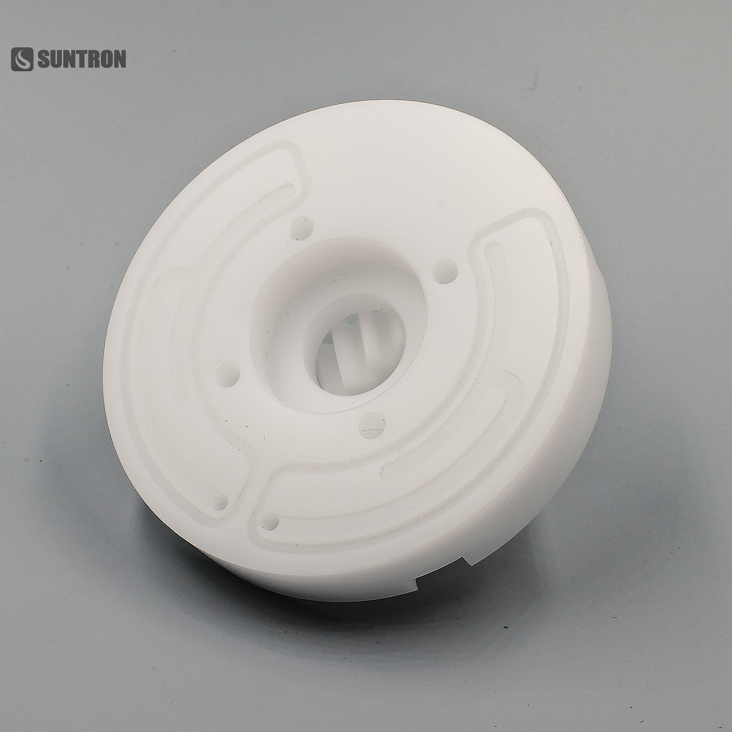 POM Precision Rotary Distribution Disc | CNC Machined High-Accuracy Automation Component