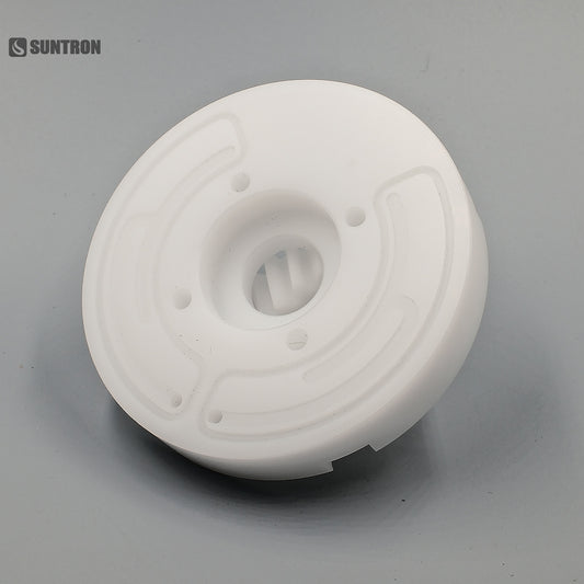 POM Precision Rotary Distribution Disc | CNC Machined High-Accuracy Automation Component