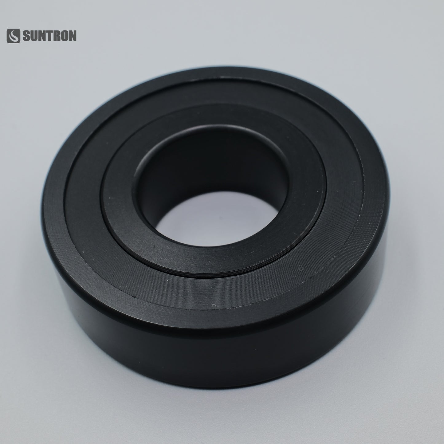 CNC Machined Black POM 6204 Plastic Bearing with Double Seals and Stainless Steel or Glass Balls