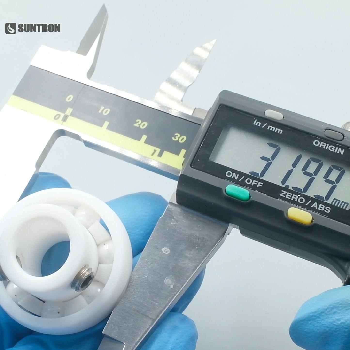 PTFE Ceramic Guide Roller for LCD Cleaning Equipment