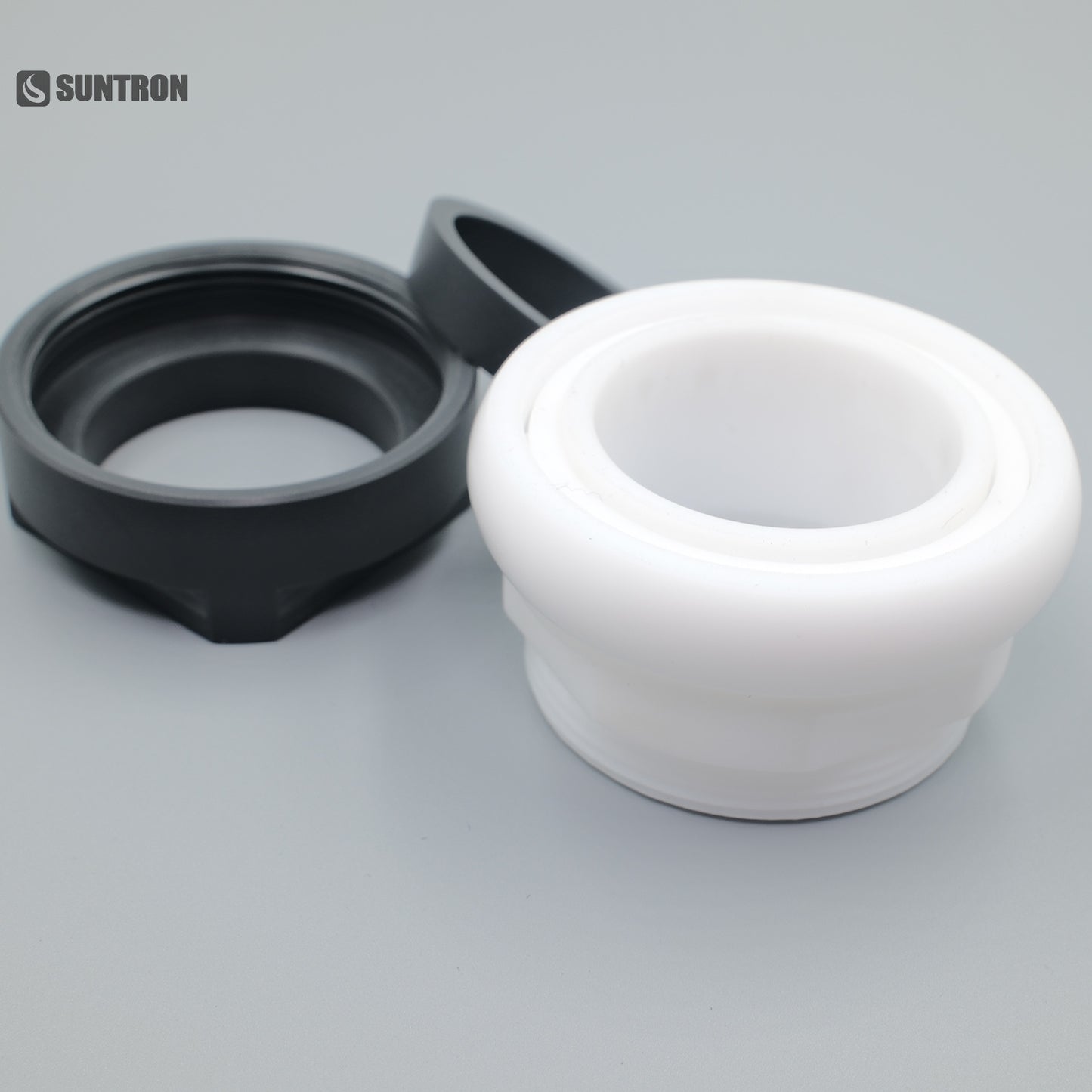 PTFE Precision Guide Roller with Zirconia Ceramic Balls for LCD Cleaning & Wet Process Equipment