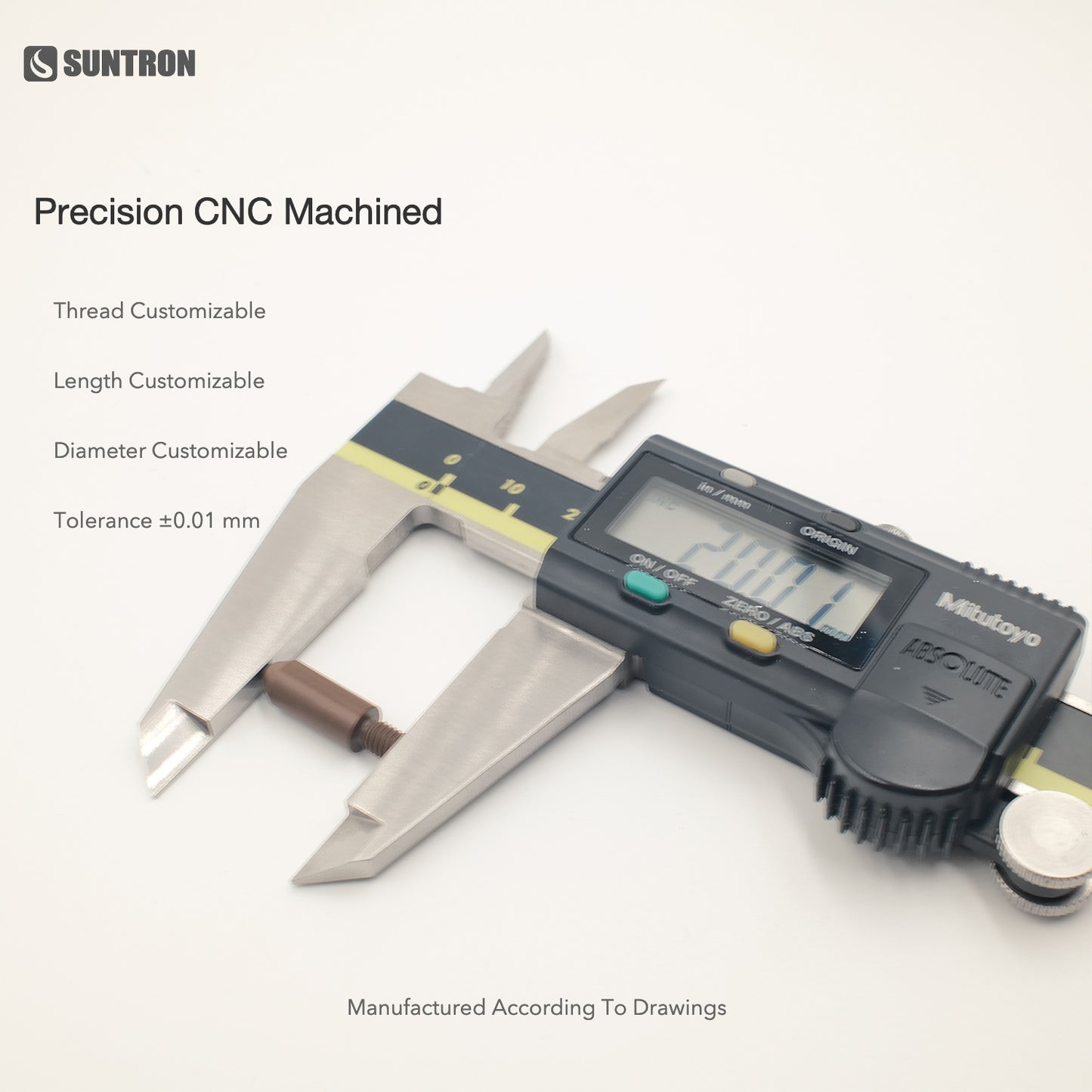 Precision CNC Machined Polyimide Locating Pin for Semiconductor Equipment