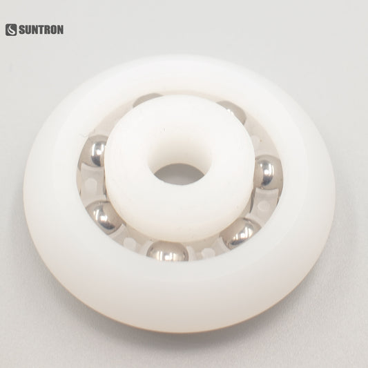 UHMWPE Curved Guide Roller for Precision Motion Systems