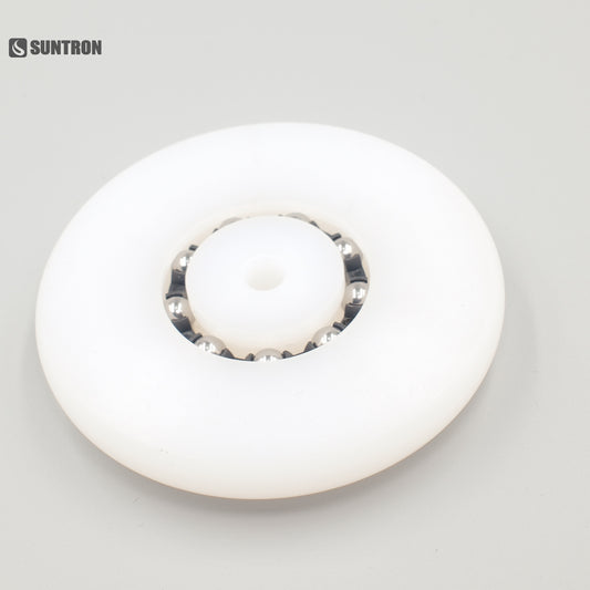 UHMWPE Crowned Guide Roller for Precision Motion Systems