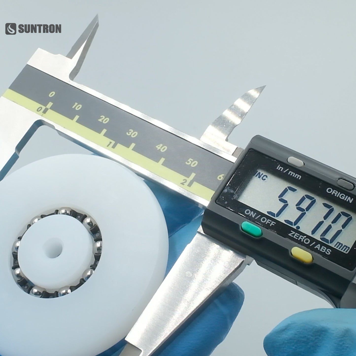 UHMWPE Crowned Guide Roller for Precision Motion Systems
