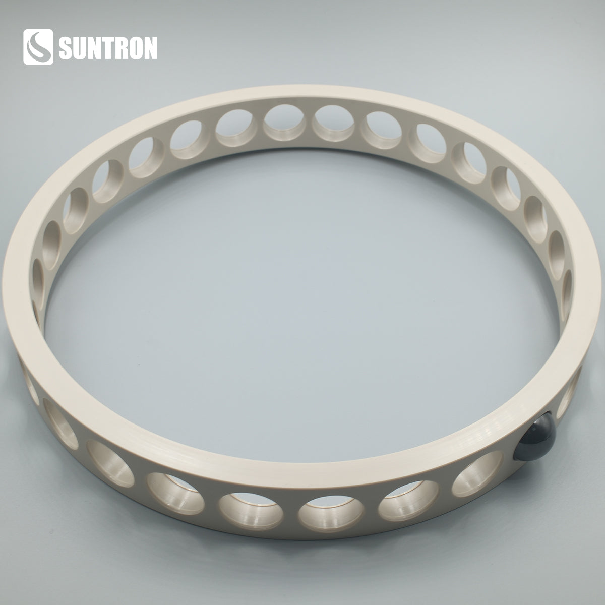Large Diameter PEEK Bearing Cage | CNC Machined High Performance Bearing Retainer