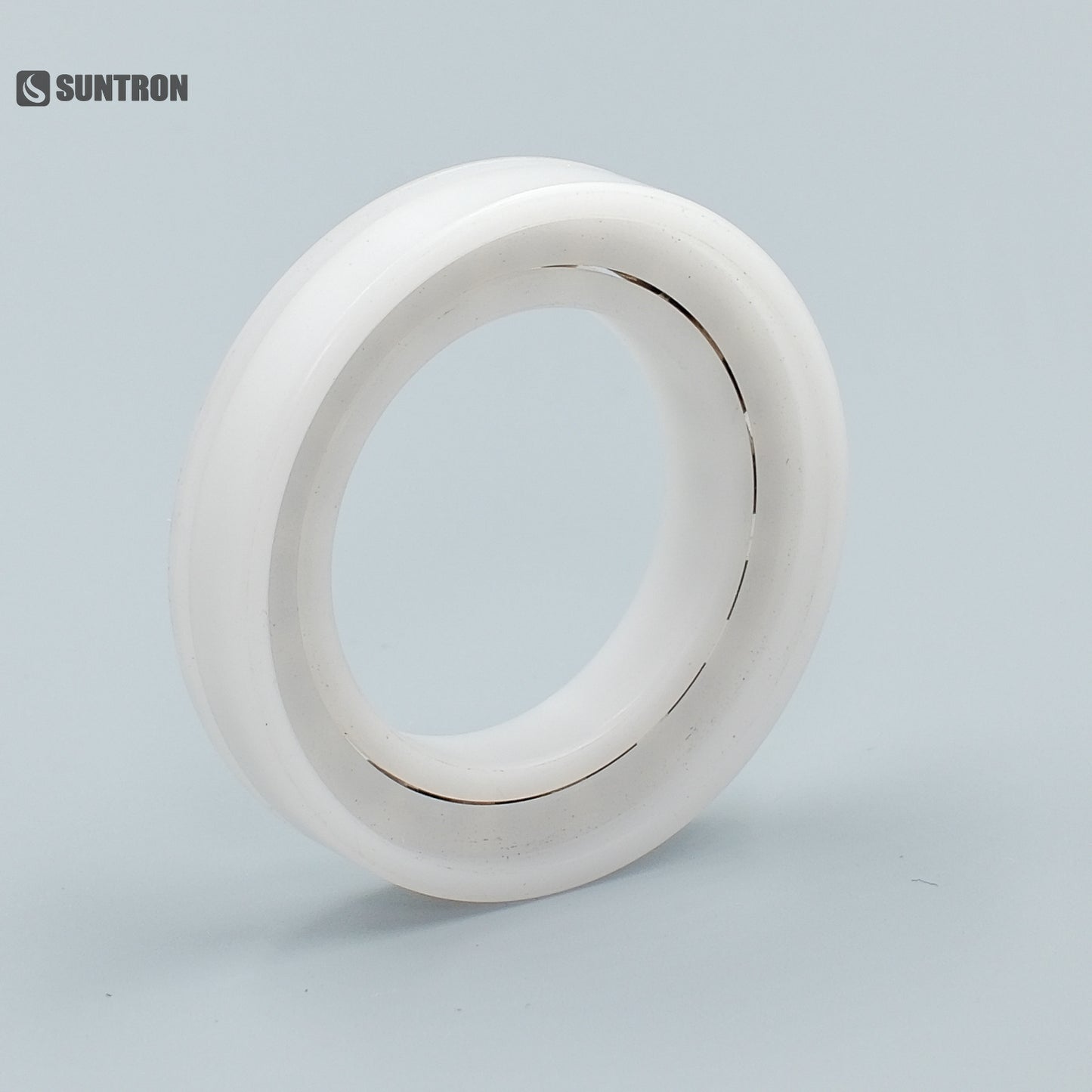 Custom POM Ceramic Ball Bearing with Zirconia Balls | Cleanroom Precision Bearing
