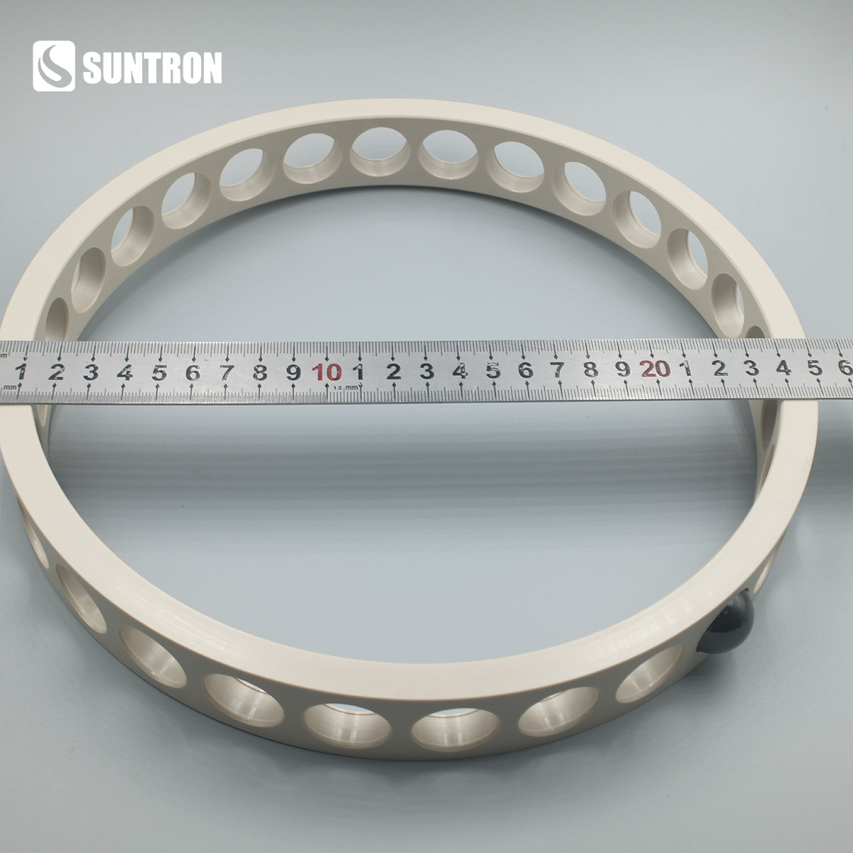 Large Diameter PEEK Bearing Cage | CNC Machined High Performance Bearing Retainer