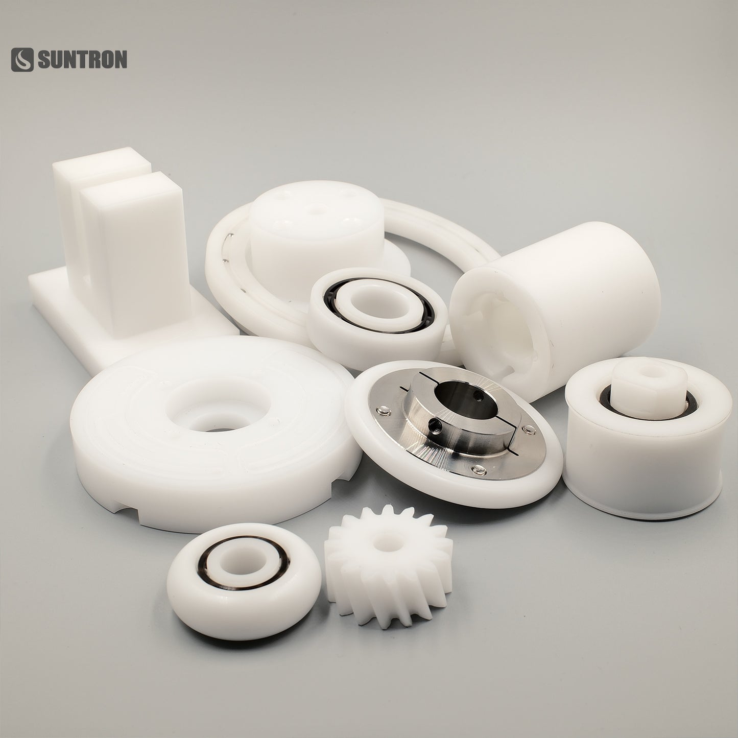 POM Precision Rotary Distribution Disc | CNC Machined High-Accuracy Automation Component