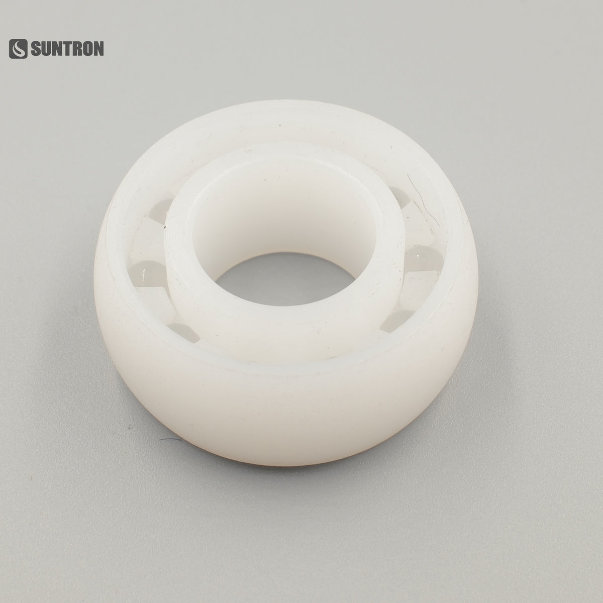 UHMWPE Crowned Guide Roller Bearing with Glass Balls | SUNTRON