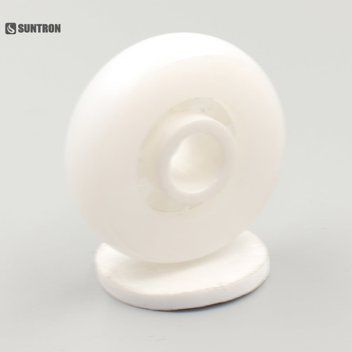 UHMWPE Crowned Guide Roller with PTFE Inner Ring and Glass Balls – 40mm OD