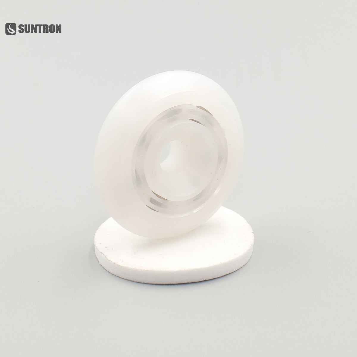 UHMWPE Crowned Roller Bearing with Extended Inner Ring & Stainless Steel Balls